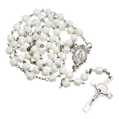 Różaniec biały HDW81217NB