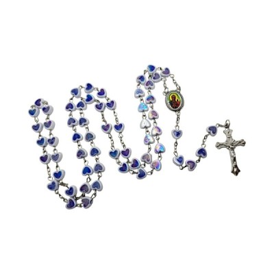 Różaniec serduszka Częstochowska nieb. HDW81149NN