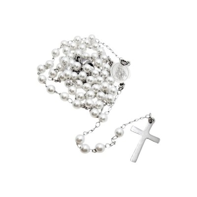 Różaniec stainless steel Niepokalana 2591