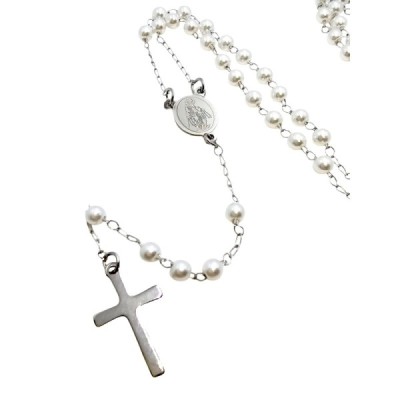 Różaniec stainless steel Niepokalana 2591