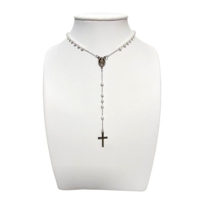 Różaniec stainless steel Niepokalana 2591