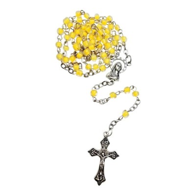 Różaniec Dziecięcy Pudełko żółty R82(9)