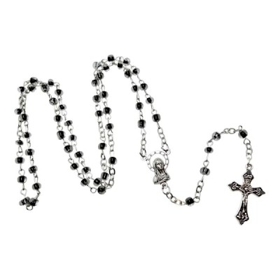 Różaniec Dziecięcy Pudełko czarny R82(5)