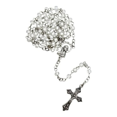 Różaniec Dziecięcy Pudełko biały R82(4)