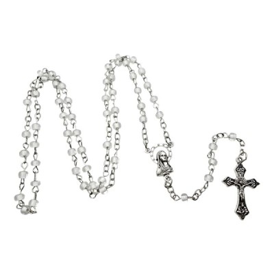 Różaniec Dziecięcy Pudełko biały R82(4)