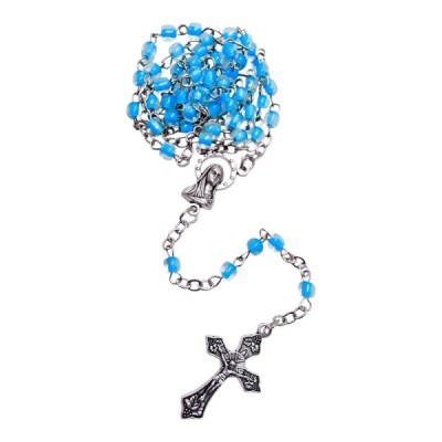 Różaniec Dziecięcy Pudełko niebeski R82(2)