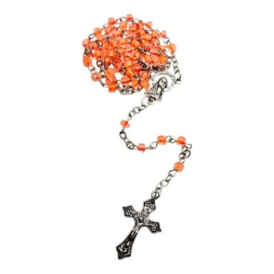 Różaniec Dziecięcy Pudełko pomarańczowy R82(11)
