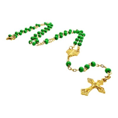 Różaniec w słoiku zielony 250401ZE