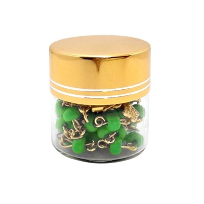 Różaniec w słoiku zielony 250401ZE