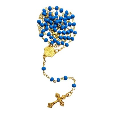Różaniec w słoiku  nebeski 250401N