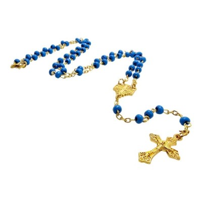 Różaniec w słoiku  nebeski 250401N