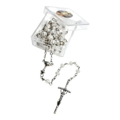 Różaniec I Komunia Św. biały A97
