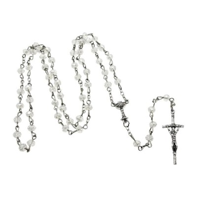 Różaniec I Komunia Św. biały A97
