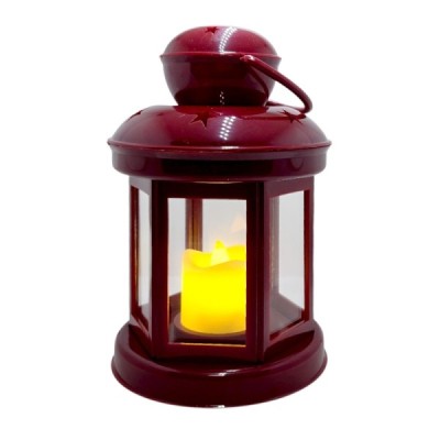 Lampion Bordowy 6J-B