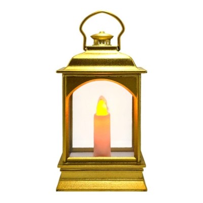 Lampion LED Złoty 202407