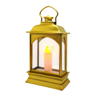 Lampion LED Złoty 202407