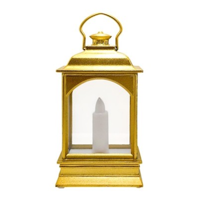 Lampion LED Złoty 202407