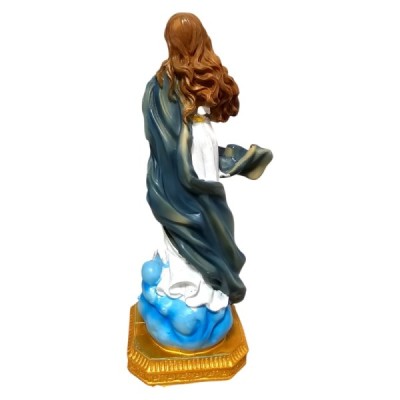 Figura Matka Boża Niepokalana z Aniołkami 23cm A23A