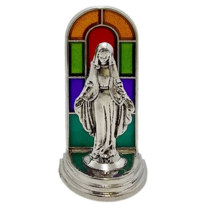Figurka Witrażyk M. B. Niepokalana 6,5cm  2443B