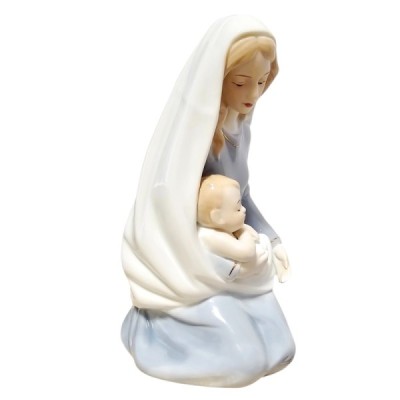 Figurka Matka Boża z dzieciątkiem 19cm F2499
