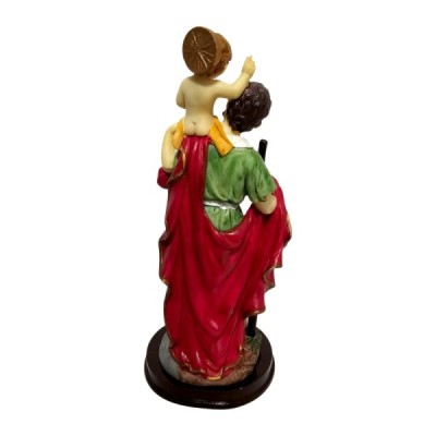Figura Św.Krzysztof 21,5 cm C6728R