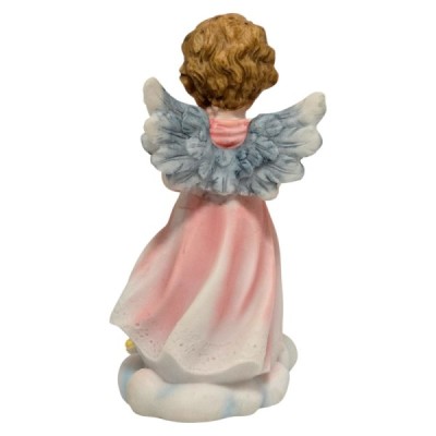 Figurka Aniołek Różowy Świeczka 17cm TG012444B Figurka Aniołek Różowy Świeczka 17cm TG012444B