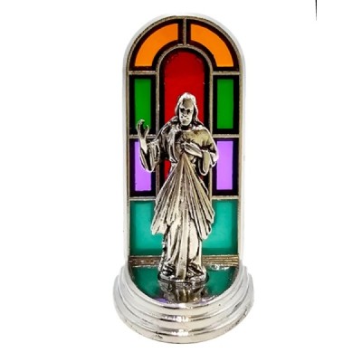 Figurka Witrażyk 4,5cm Jezus Miłosierny 202501