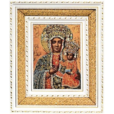 Obraz Haft. M.B. Częstochowska 38\32cm 2025D6