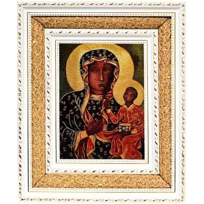 Obraz Haft. M.B. Częstochowska 38\32cm 2025D5