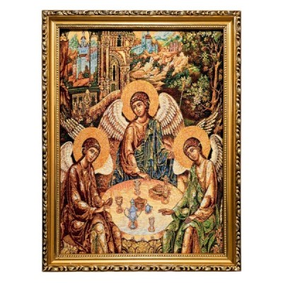 Obraz Haft. Trójca Św. 42/32cm 3040S30