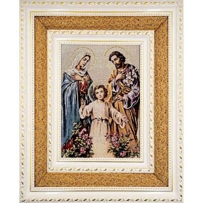 Obraz Haft. Święta Rodzina 38\32cm 2025D2