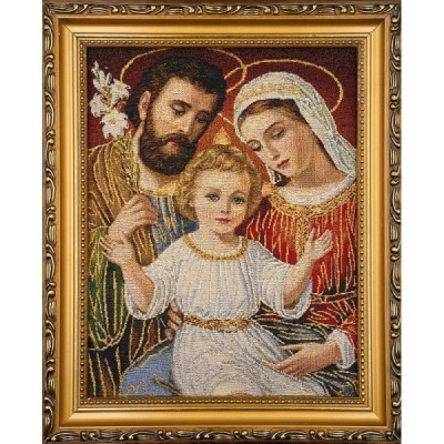 Obraz Haft. Św. Rodzina 22x27,5cm 2025S17