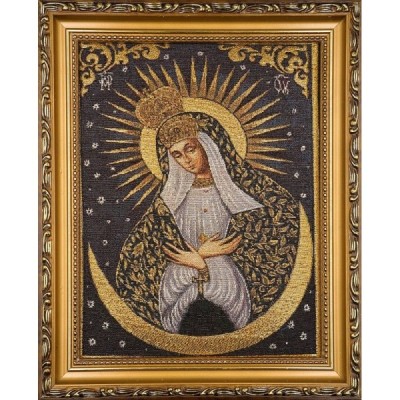 Obraz Haft. M.B. Ostrobramska 22x27,5cm 2025S20