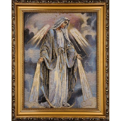 Obraz Haft. M.B. Niepokalana 22x27,5cm 2025S21