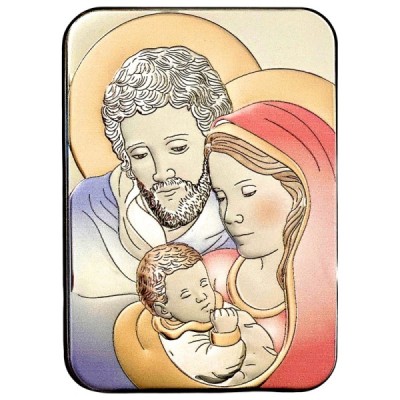 Obrazek srebrny Św. Rodzina 20/14,5cm 292672