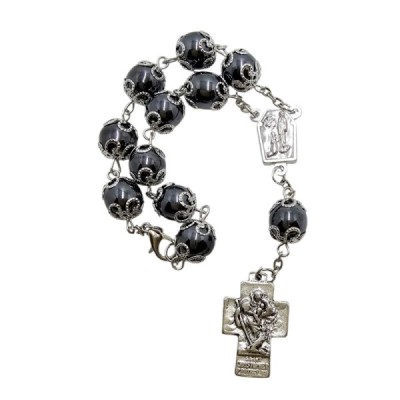 Dziesiatka Różańca z Hematytu  2405-1