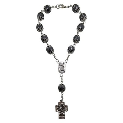 Dziesiatka Różańca z Hematytu  2405-1