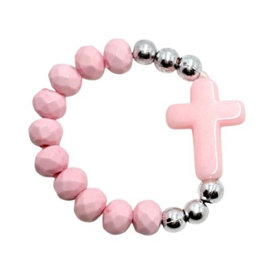 10-tka na palec różowa Krzyżyk HDW81178B2