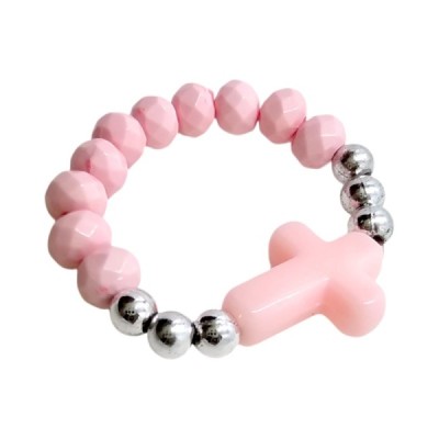 10-tka na palec różowa Krzyżyk HDW81178B2