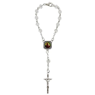 10-tka różańca Krzysztof/MBCZ kryształ 2403-3K