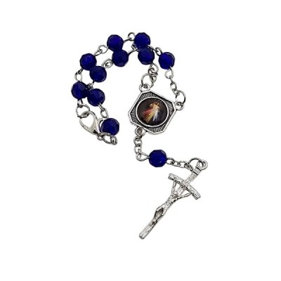 10-tka różańca Krzysztof/JUT niebieski 2403-3CGG