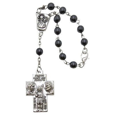 10-tka Hematyt Św. Krzysztof - Zapinana  2429