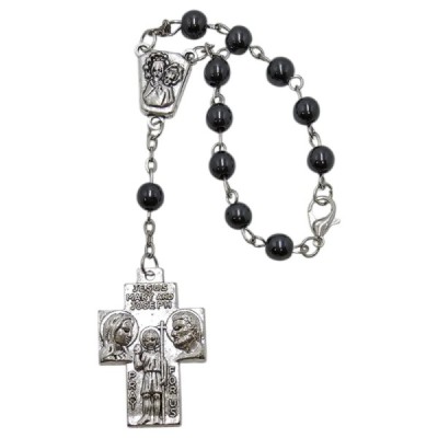 10-tka Hematyt Św. Krzysztof - Zapinana  2429