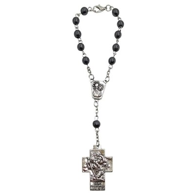 10-tka Hematyt Św. Krzysztof - Zapinana  2429