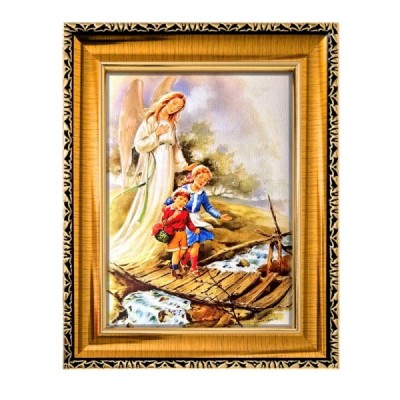 Obrazek w ramce Anioł Stróż 19/24cm 2497C6