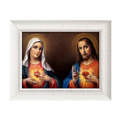 Obrazek w ramce Serce M. i J. 24,5/19,5cm A88C