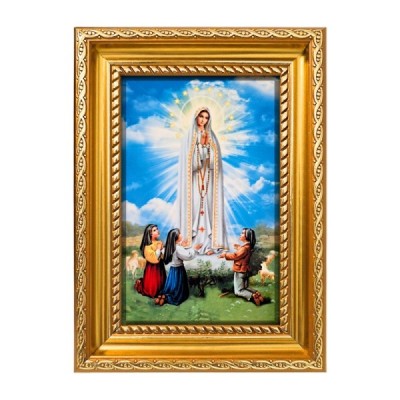 Obrazek ramka stojąca Fatima 14/19cm 2496B6