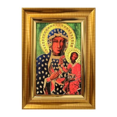 Obrazek w ramce st. M.B.CZ. 14,5x19,5 cm 202548B7