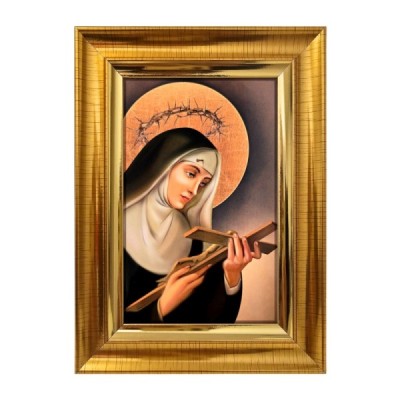 Obrazek w ramce stojący Rita 14,5x19,5 cm 202548B5