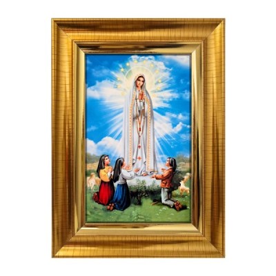 Obrazek w ramce stojący Fatima14,5x19,5cm 202548B1